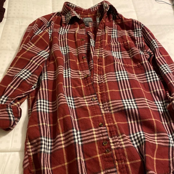 Flannel top - Picture 1 of 3